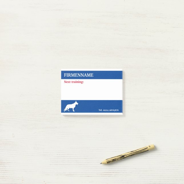 Hirtenhund Termine Notizen (Auf Schreibtisch)