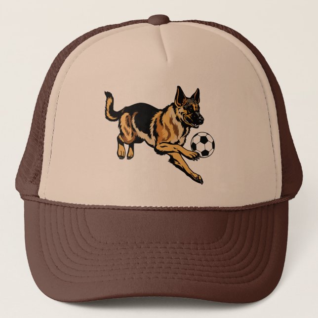 Hirtenhund Truckerkappe (Vorderseite)