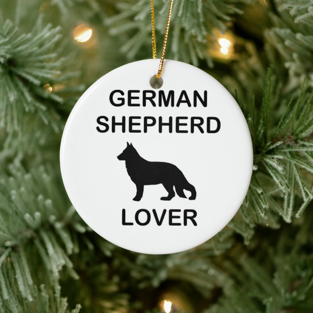Hirtenliebhaber Keramik Ornament (Baum)