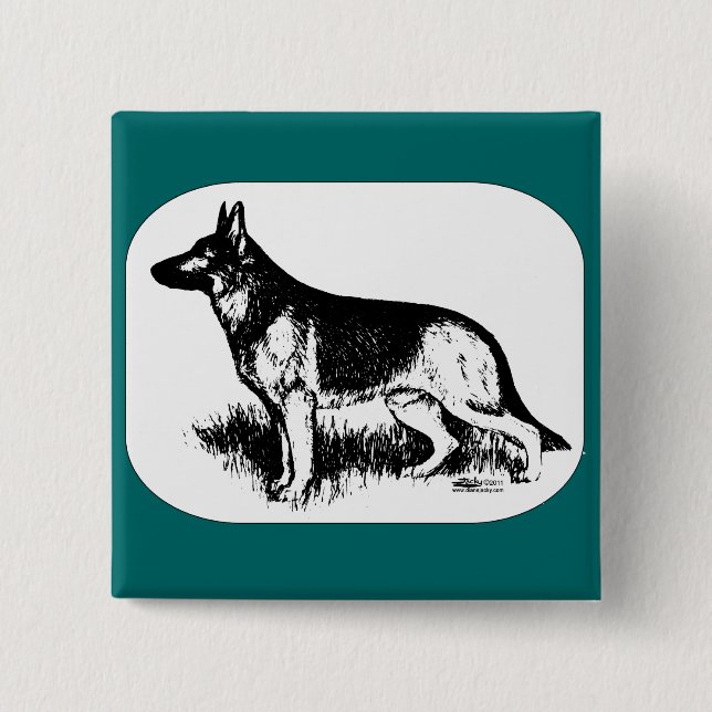 Hirtenprofil Button (Vorderseite)
