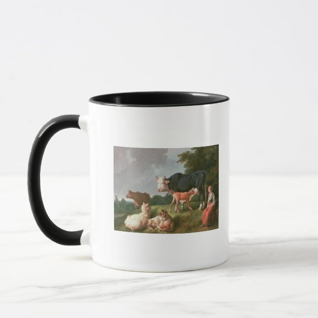 Hirtenszene Tasse (Links)