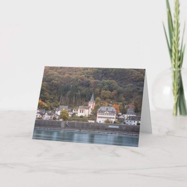 Hirzenach Karte (Vorderseite)