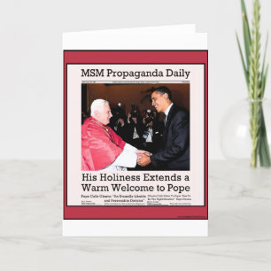 His Holiness Meets The Pope Karte