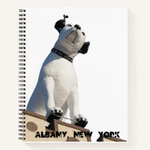 His Master's Voice Nipper Albany, New York Notizbuch