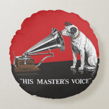 His Master's Voice Rot und Schwarz