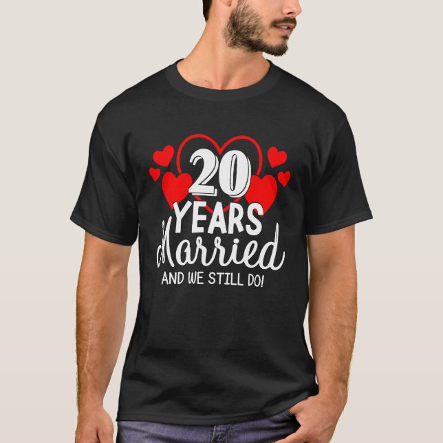 HisHers 20th Anniversary  We Still Do Matching Cou T-Shirt (Vorderseite)
