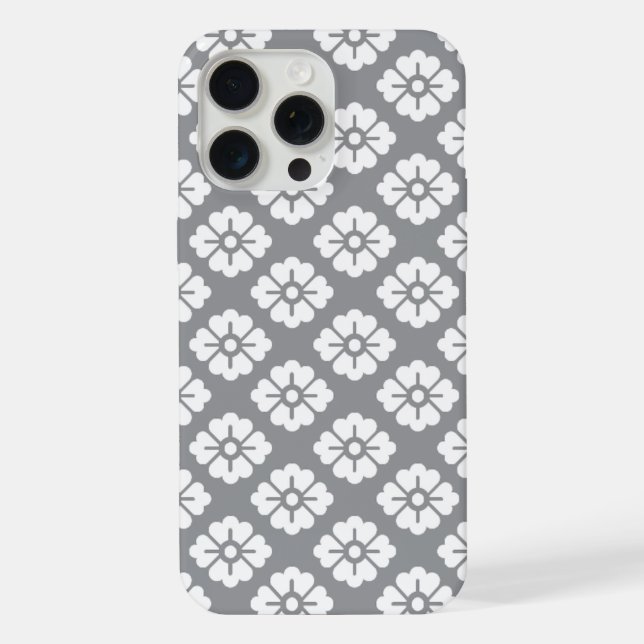 Hishi - Japanese traditional patterns iPhone Hülle (Rückseite)