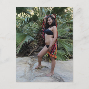 Hispanic Beauty Postkarte