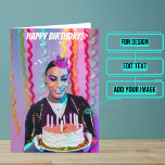 Hispanic Drag Queen Funny Birthday Karte<br><div class="desc">Diese schöne Karte ist speziell für die Königin Freund oder Familienmitglied (Drag Queen oder anders) in Ihrem Leben. Im Inneren haben wir genau die richtige Botschaft geschrieben, um zum Moment zu sprechen, aber nur für den Fall, dass es etwas Persönliches braucht, können Sie es mit Ihren eigenen Worten anpassen. Das...</div>
