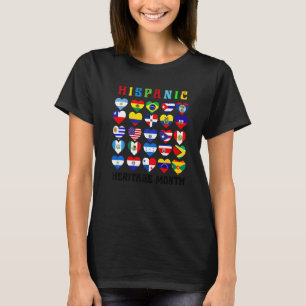 Hispanic Heritage Monat 2022 National Latino Count T-Shirt