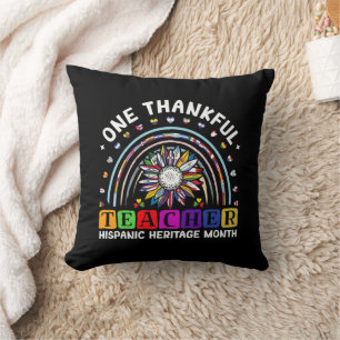 Hispanic Heritage Monat Eins Dankeswerter Lehrer L Kissen