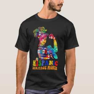 Hispanic Heritage Monat Frauen Inspiriertes Latein T-Shirt