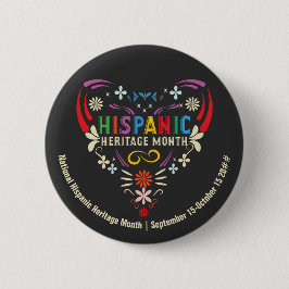 Hispanic Heritage Monat Hispanic Amerikaner Latino Button