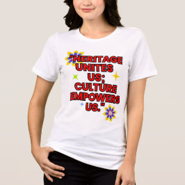 Hispanic Heritage Monat Inspiration Kultur Quot Tri-Blend Shirt