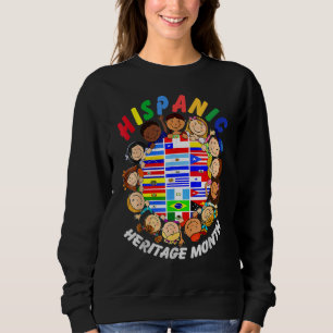 Hispanic Heritage Monat Kinder Junge Mädchen Klein Sweatshirt