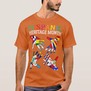 Hispanic Heritage Monat Latino Länder Flaggen Pro T-Shirt