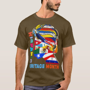 Hispanic Heritage Monat Latino Länder Flaggen Pro T-Shirt