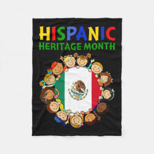 Hispanic Heritage Monat Mexiko Kinder Jungen Mädch Fleecedecke
