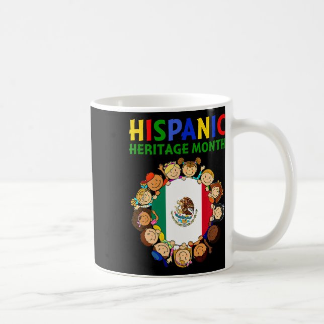 Hispanic Heritage Monat Mexiko Kinder Jungen Mädch Kaffeetasse (Rechts)