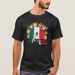 Hispanic Heritage Monat Mexiko Pride Kinder Jungen T-Shirt
