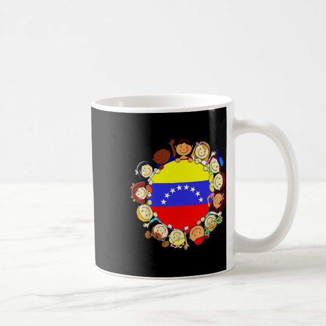Hispanic Heritage Monat Venezuela Kinder Junge Ven Kaffeetasse (Rechts)