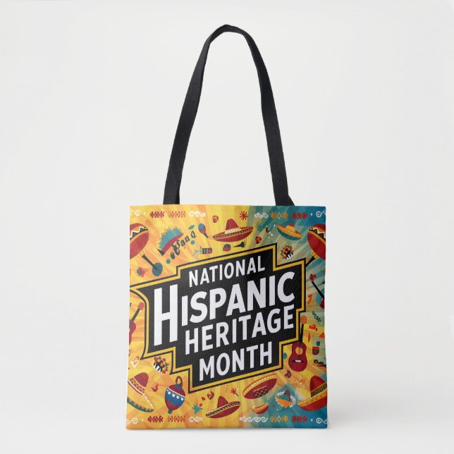Hispanic Heritage Monte Tote Bag (Vorderseite)