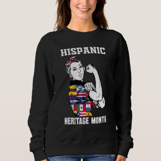 Hispanic Heritage Month Dekoration Portugiesische  Sweatshirt