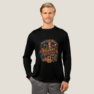 Hispanic Heritage Month Farbige lateinamerikanisch Tri-Blend Shirt
