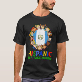 Hispanic Heritage Month Guatemala Kids Boys Girls T-Shirt