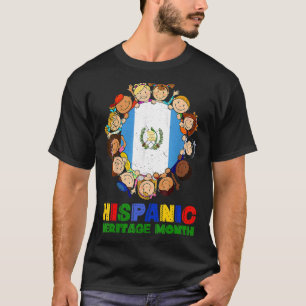Hispanic Heritage Month Guatemala Kindermädchen T-Shirt