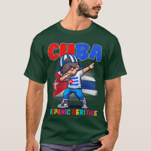 Hispanic Heritage Month Kubanische Flagge Kuba Dab T-Shirt