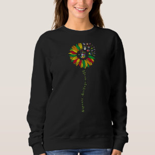 Hispanic Heritage Month Latino Countries Flags Sun Sweatshirt