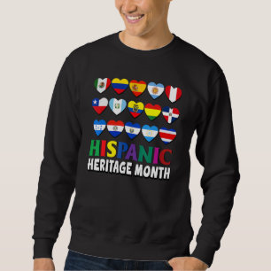 Hispanic Heritage Month Latino Heritage Month Hisp Sweatshirt