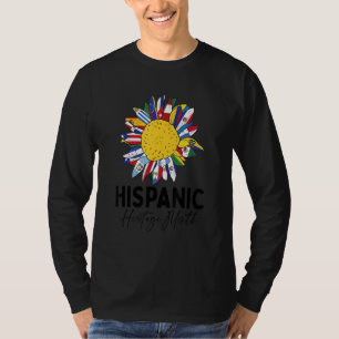 Hispanic Heritage Month Spanisch sprechende Länder T-Shirt