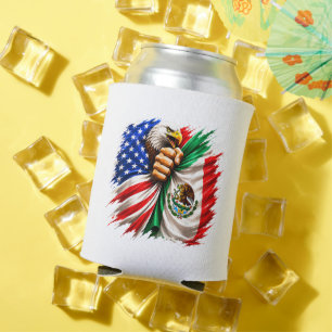 Hispanic Heritage Month USA Mexiko-Flagge Dosenkühler