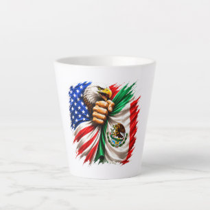 Hispanic Heritage Month USA Mexiko-Flagge Milchtasse