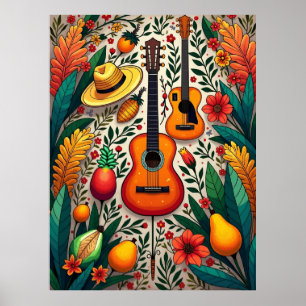 Hispanic Heritage Mosaik Poster