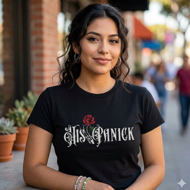 Hispanic SeinPanick lustiges Hemd T-Shirt (Hispanic girlfriend HisPanick funny tshirt)