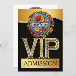 Hispanic Welcome VIP Admission Einladung