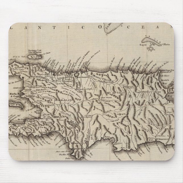 Hispaniola, St Domingo Mousepad (Vorne)