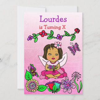 Hispanisch oder afroamerikanische Märchen zum Gebu Einladung