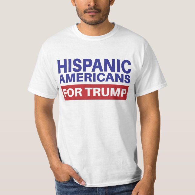 Hispanische Amerikaner für Trump - Wahl 2020 Repub T-Shirt (Vorderseite)