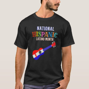 Hispanischer Monatszeremonie Stolz Lateinisch Span T-Shirt