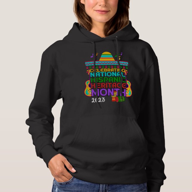 HISPANISCHES ERBE MONAT 2023 HOODIE (Vorderseite)