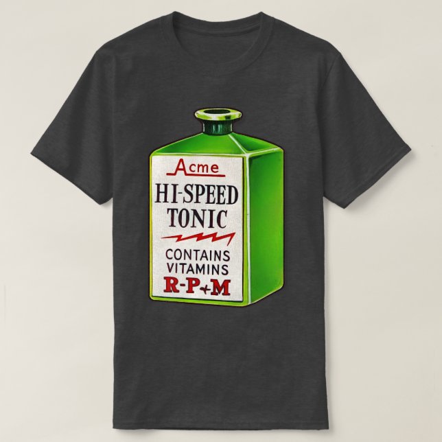 HiSpeed Tonic enthält RPM T-Shirt (Design vorne)