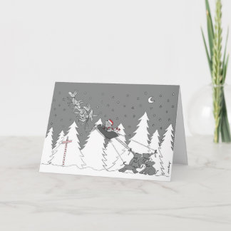 Hispferd Feiertagskarte