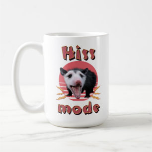 Hiss Mode Funny Opossum Hissing Kaffeetasse