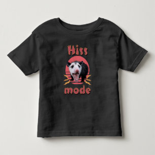 Hiss Mode Funny Opossum Hissing Kleinkind T-shirt
