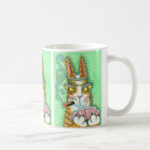 Hiss N' Fitz CAT POKER FACE TASSE *Anpassen