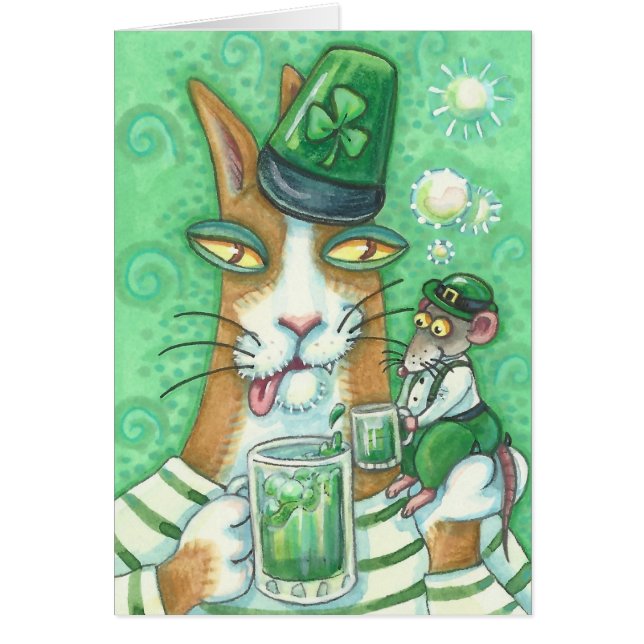 HISS N' FITZ CAT & RAT, SCHÜLER ZU GRÜNEN BIER-RÖH (Vorne)